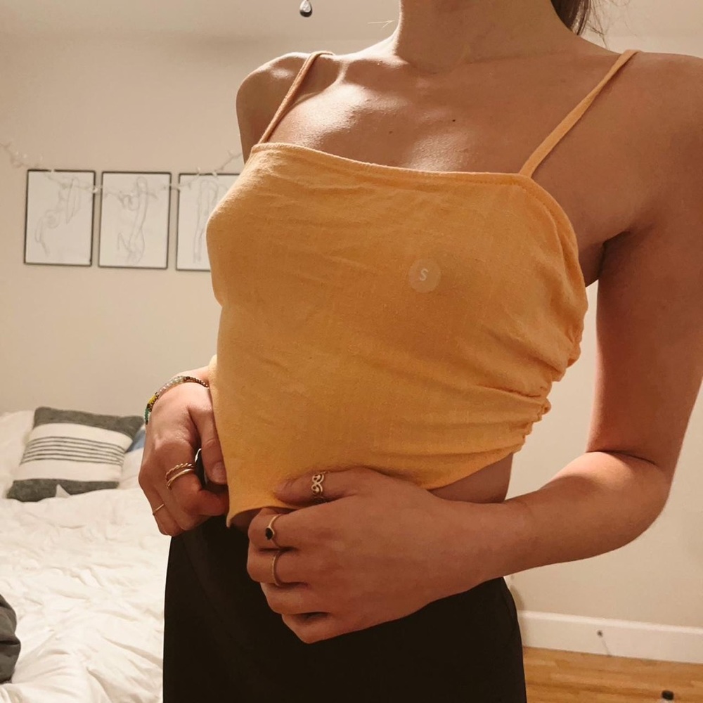 Orange top from Pacsun Size Small Brand new with Tags